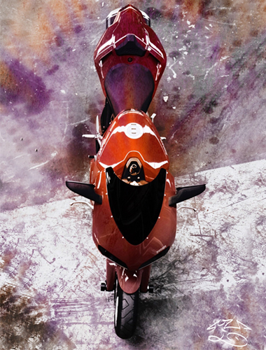 Wallpaper HD ducati peinture 380x500